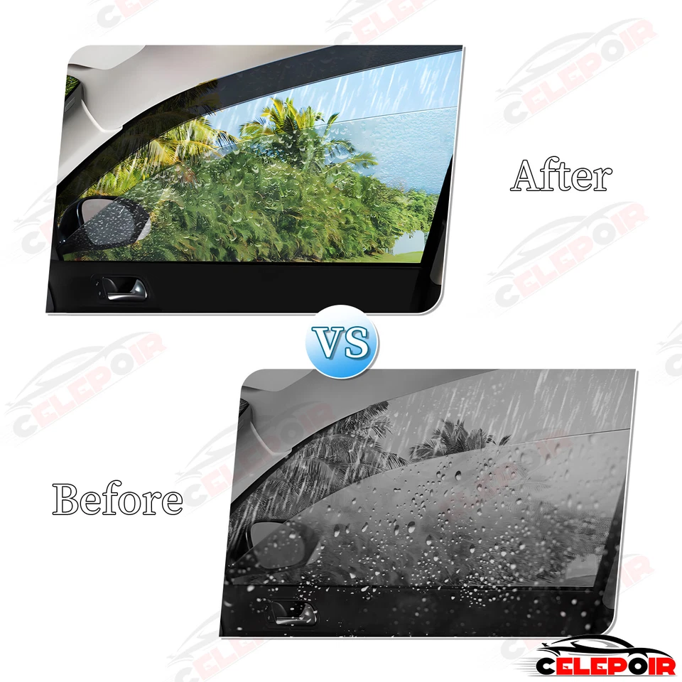 For Toyota SIENNA 2011-2020 window Vent visor sun guard rain deflector Shade - Image 4 of 4