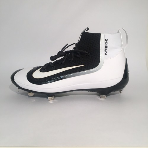 Nuevos Botines de béisbol Nike Huarache Negro Y Blanco De Hombre Tallas 12  Air Max | eBay