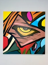 Canvas Digital Wall Art Print by Nocturnal Artwork