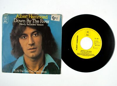 Albert Hammond   Down By The River / To All The Girls I've Loved   7'' Vinyl VG+
