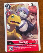 Bearmon BT11-008 C Dimensional Phase Digimon TCG Near Mint