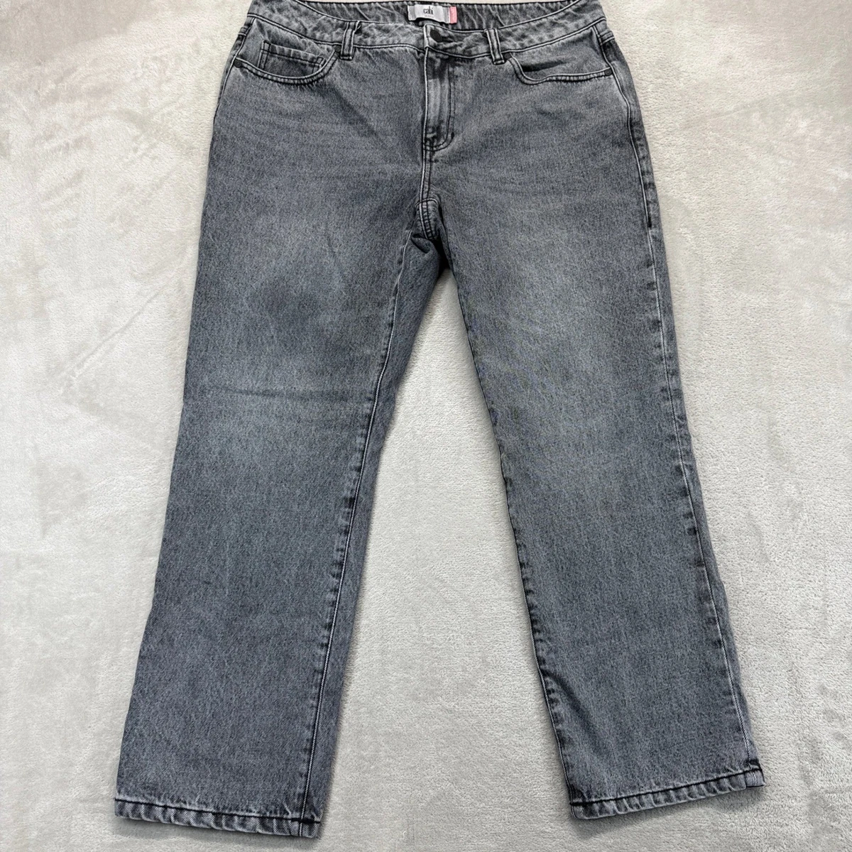 Jean skinny noir uni femme CAbi taille 2 #189