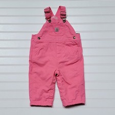 Carhartt Canvas Flannel Lined Overalls