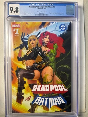 Marvel/DC: Deadpool/Batman #1 David Nakayama NYCC 2025 CGC 9.8