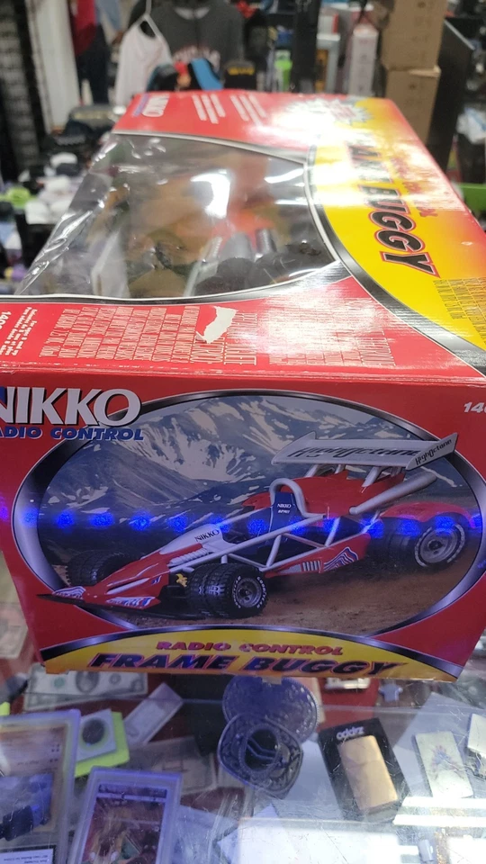 Nikko FRAME BUGGY HIGH OCTANE Red 1/14 1987 RC Car + Remote N I Box VeryRare - Image 4 of 4