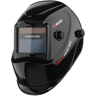 YESWELDER Schweißhelm Wahre Farbe Solarbetriebene Schweißmaske Automatischer ...