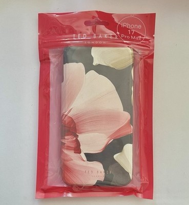 Ted Baker Floral iPhone 17 Pro Max Handyhülle Spiegel Innen Brandneu