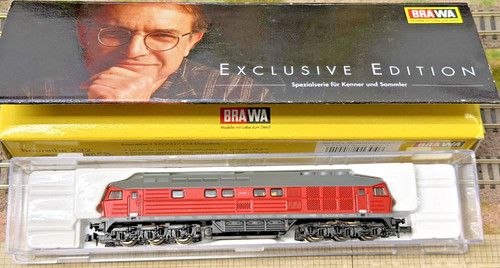 Brawa 1304 Spur N Diesellok BR 232 (241 008-2) verkehrsrot LED  DB TOP OVP | Condition: Gebraucht