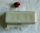 VINTAGE FIRE CHIEFS WINDUP WIND-UP TOY TIN SIREN TRUCK ENGINE PEDAL CAR FRICTION — photo 2