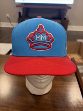 New Era 59Fifty Miami Marlins Hat Sz 7 3/8 Fitted Clean Official On Field Cap