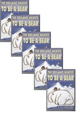 LOT of 5 The Boy Who Wanted To Be A Bear (2002) R1 DVD Animation Family