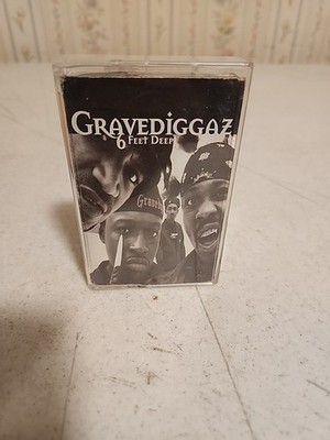 Gravediggaz 6 Feet Deep Cassette Tape 1994 Island Records RZA Hip