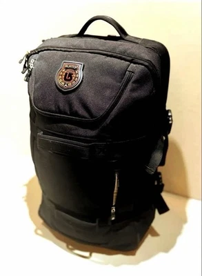 Maleta de mano grande Burton de 2 ruedas 96L negra equipaje de viaje usado - Imagen 1 de 4