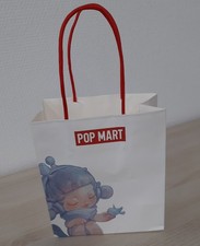 POP MART Tasche T&uuml;te Tragetasche Papier 17,8 cm x 15,7 cm x 9,2 cm