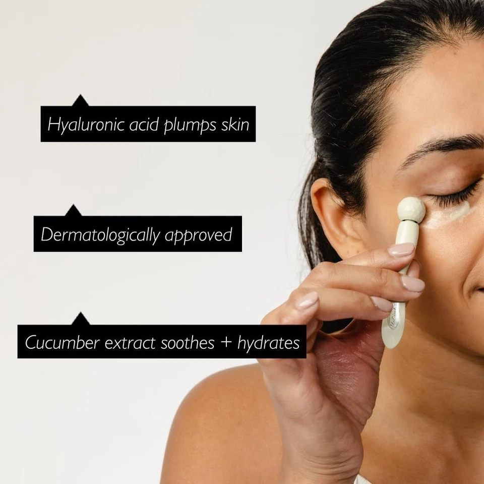 UpCircle Eye Cream With Coffee And Hyaluronic Acid 15ml - For Dark Circles,... - Image 3 of 4