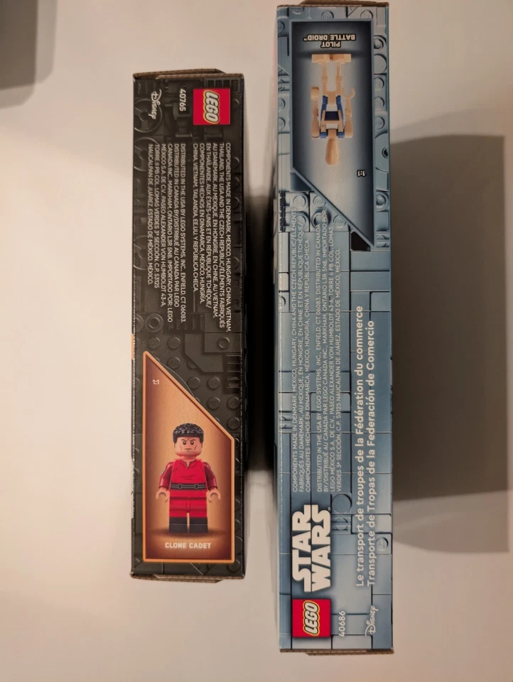 LEGO Star Wars 40686 Trade Federation Troop & 40765 Kamino Training New Sealed - Image 3 of 3