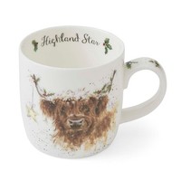 Wrendale Designs Porzellan-Becher Highland Star | Ca. 310Ml