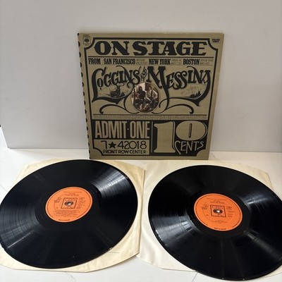 LOGGINS AND MESSINA ON STAGE PG-32848 LP VINYL RECORD EX/VG