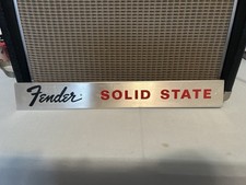 Fender Solid State Studded Aluminium Faceplat...