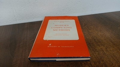 			Modern Computing Methods (Notes on Applied Science), National Phy		