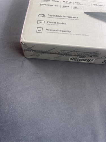 HP 15-BA015WM NOTEBOOK WITH 15.6 HD DISPLAY, NEW & SEALED - Picture 3 of 12