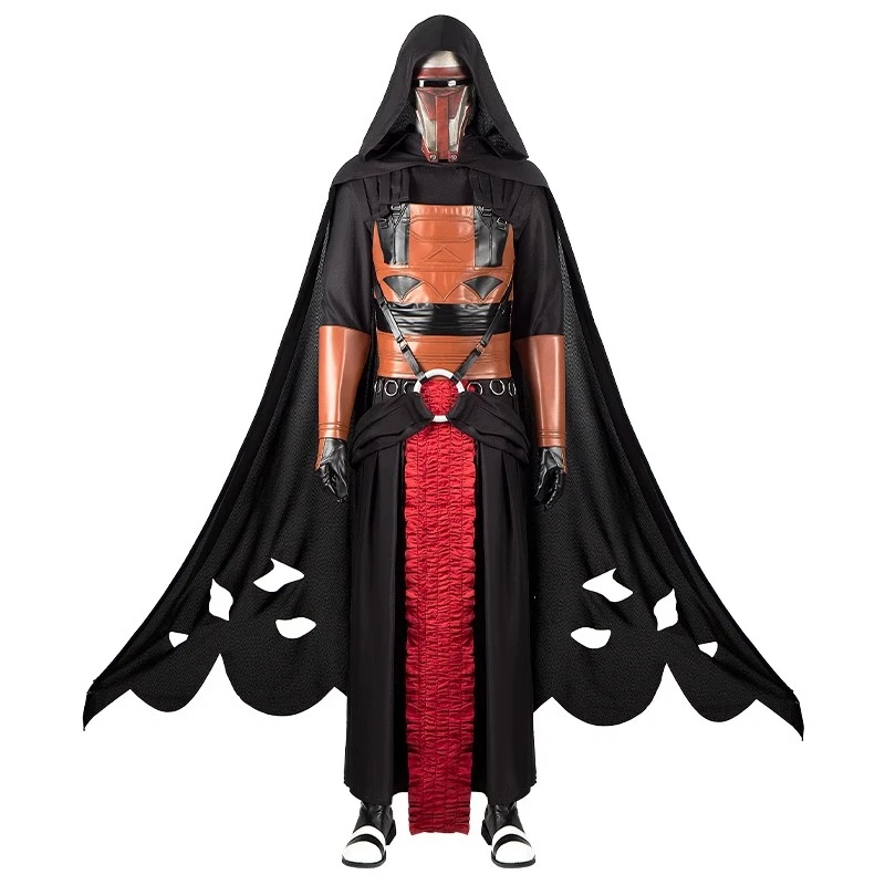 Star Wars:Knights of the Old Republic Darth Revan Cape Cosplay Costume Halloween - Image 3 of 4