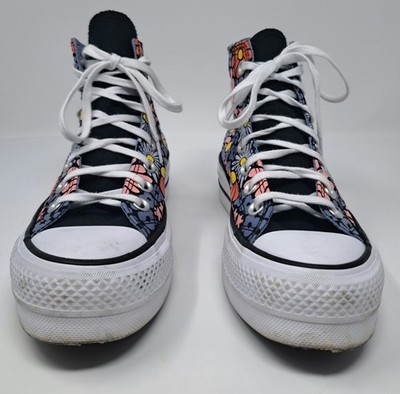 Womens Converse Chuck Taylor All Star Lift Platform Floral