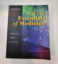 Cecil Essentials of Medicine Fifth Edition Andreoli Carpenter Griggs Loscalzo