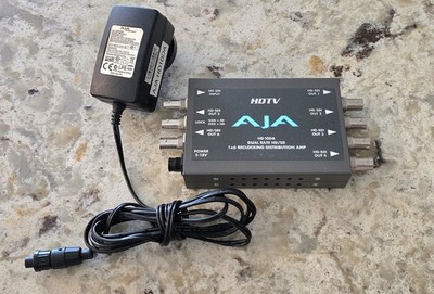 AJA 1x6 HD/SD Re-locking Distribution Amplifier HD 10DA Dual Rate