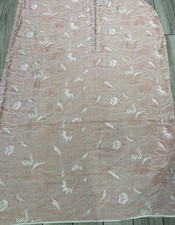 4m2 Of Floral Botanic Pattered Sesame Chilewich Vinyl Polyester Blend Fabric