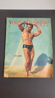 Your Physique Magazine May 1951 Jack LaLanne Joseph Weider Vintage Bodybuilding