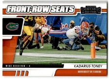 2021 Panini Contenders Draft Picks #26 Kadarius Toney Front-Row Seats Gators