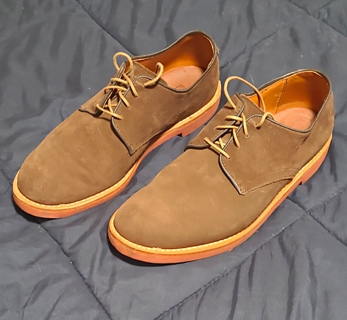 Brown Suede Dress Shoes for Men for sale - eBay display picture 1