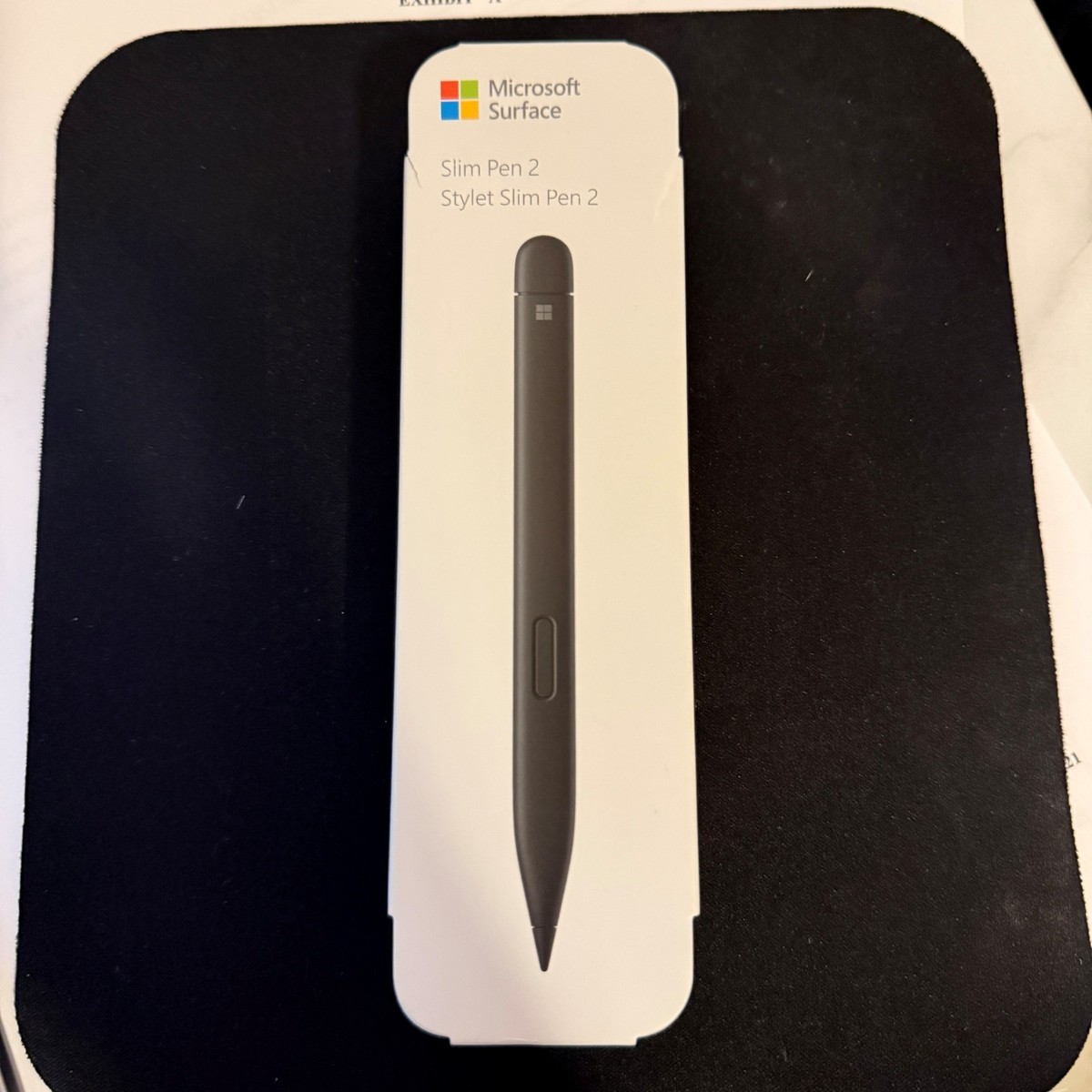 Windowsノート本体 Microsoft Surface SlimPen2 Microsoft Surface Slim Pen 2 - Black - Used with Microsoft Surface
