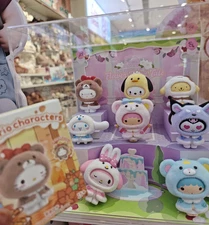 MINISO Sanrio Characters Small Cape Series Face Changing Blind Box Figure Hot!!