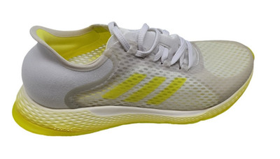 Adidas Focus BreatheIn Womens Running Shoes White Yellow EG1096 Size 7.5 UWOB