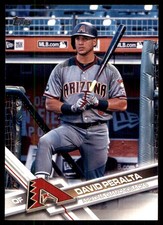 David Peralta 2017 Topps #26 Diamondbacks MLB READ FREE SHIPPING AutographDen