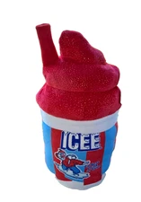 Dan Dee ICEE Red Cup Plush Polar Bear Logo Stuffed Toy 15" NO Fruit Punch Scent