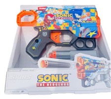 Zuru Xshot Sonic The Hedgehog Skins Menace Mega Sonic Blaster with 8 Darts NEW