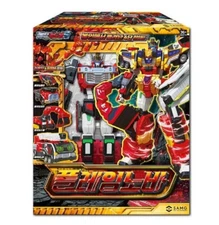 Metal Cardbot S Flame Nova Transforming Fire Rescue Car Robot Korea New