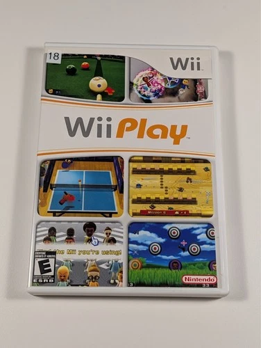 Wii Play Nintendo Wii Complete CIB Game Untested