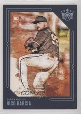 2020 Panini Diamond Kings SP Blue Frame Rico Garcia #153 0t2