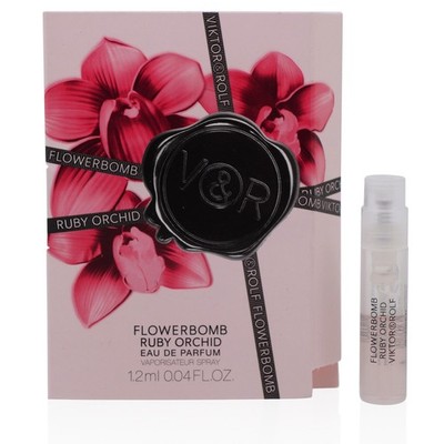 Viktor & Rolf Flowerbomb Ruby Orchid EDP Spray 0.04 Oz for Women - New