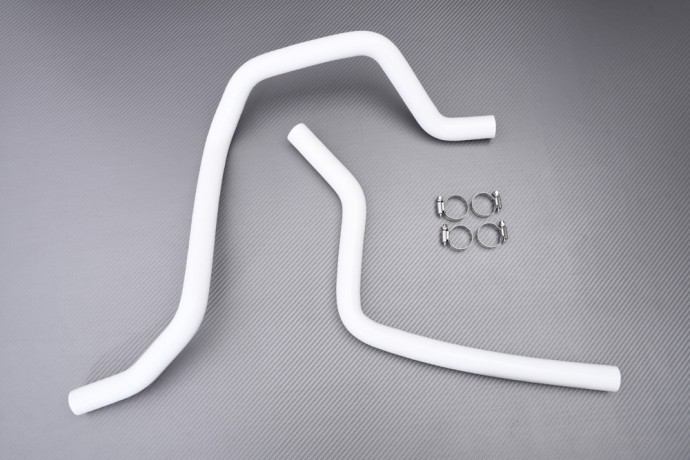Durites de radiateur blanches pour Yamaha Grizzly 660 2002-2008