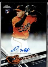 2017 Topps Chrome Donnie Hart Rookie Autograph Card #RA-DH RC Auto
