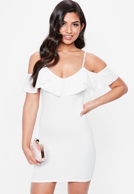 white bodycon dress uk