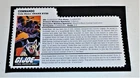 G I JOE File I.D. Card Filecard            1997 Snake Eyes v8