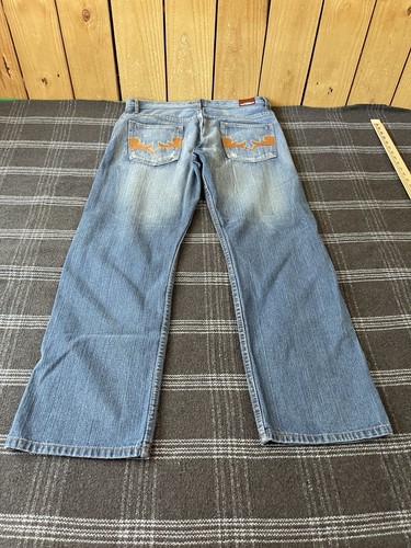 Men's RON CHERESKIN Denim Blue Jeans Size 36X32 100% Cotton NWT - Picture 2 of 19