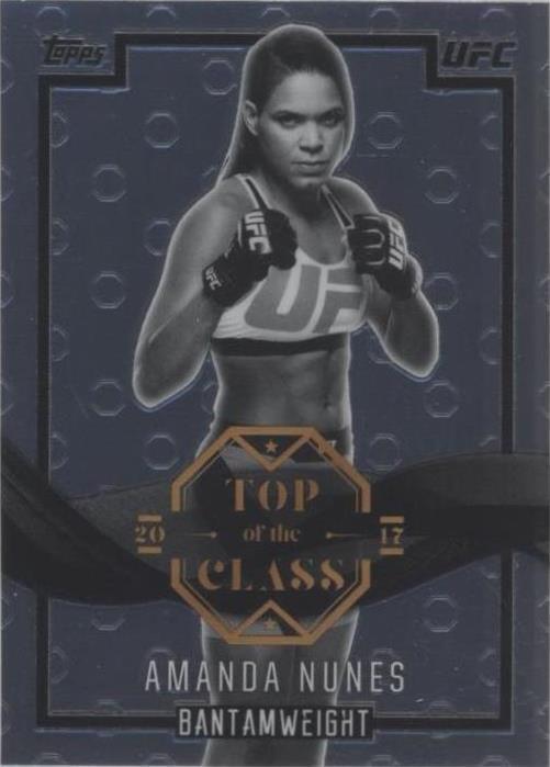 2017 Topps Chrome UFC - Amanda Nunes #TC-AN - 1 of 1