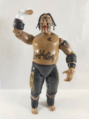 sympa WWF WWE Action Personnage jakks catch ( Samoa 2004 ) 0833